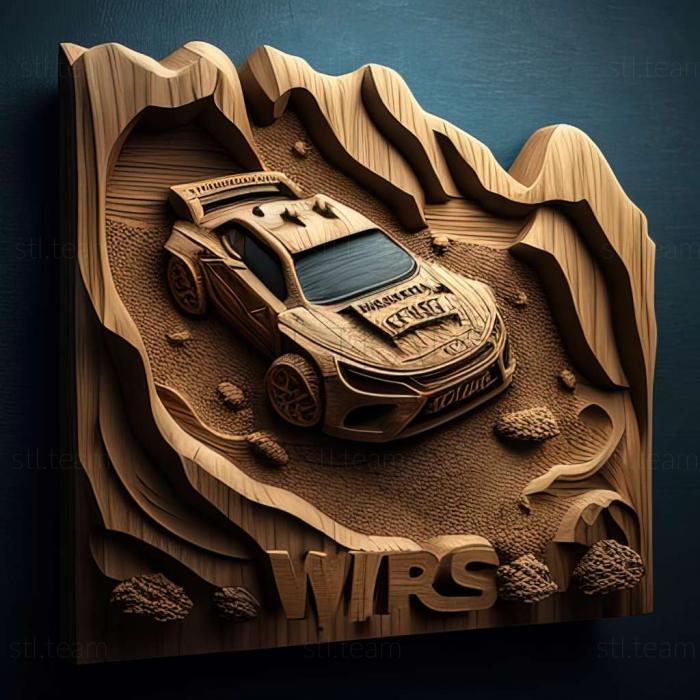 3D model WRC 6 game (STL)